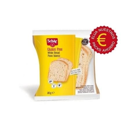 Pack Ahorro Single Pan Blanco Sin gluten Schär