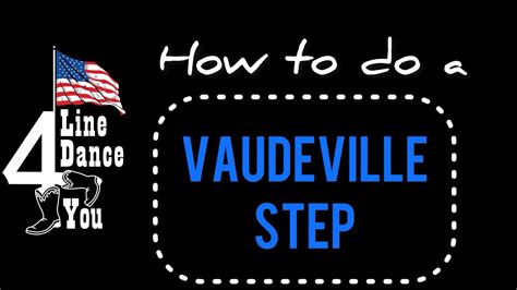 Basic Vaudeville Step Tutorial YouTube