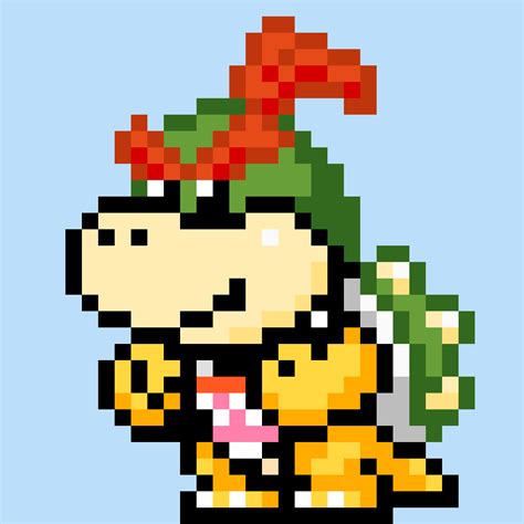 Bowser Jr Drawings