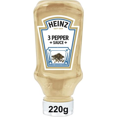 Salsa Tres Pimientas Envase Ml Heinz Supermercado El Corte