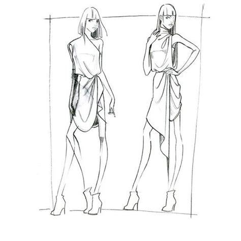 Luxury Fashion And Independent Designers Ssense Fashion Illustration