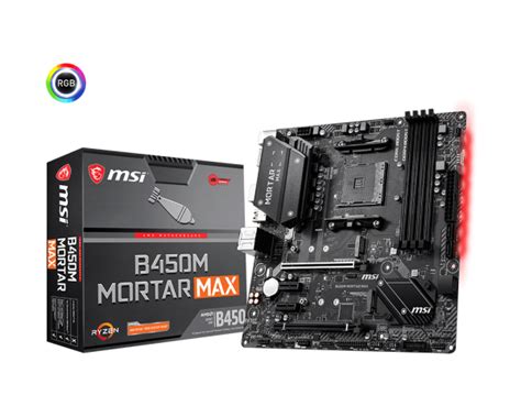 B450 MORTAR MAX | Motherboard | MSI Global