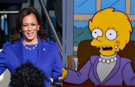 Los Simpson Predijeron La Posible Llegada De Kamala Harris A La