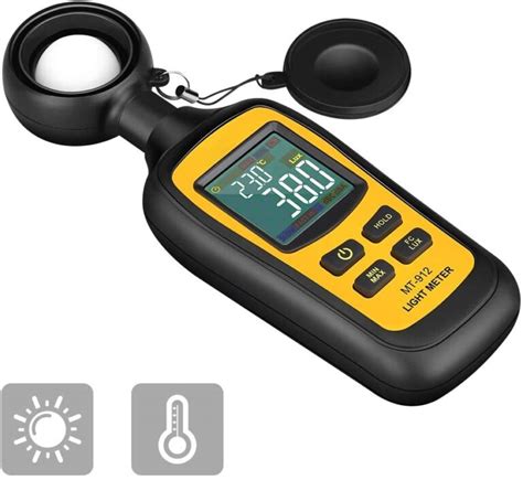 TESTER MEDIDOR DE LUZ DIGITAL URCERI MT 912 CON PANTALLA LCD A COLOR