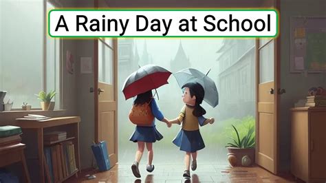 Improve Your English A Rainy Day At School English Listening Skills