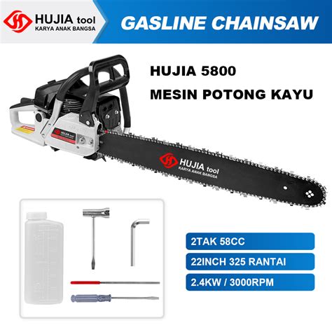 Jual HUJIA 22inch Mesin Sinso 2Tak Mesin Potong Kayu 58CC Mesin Sinso