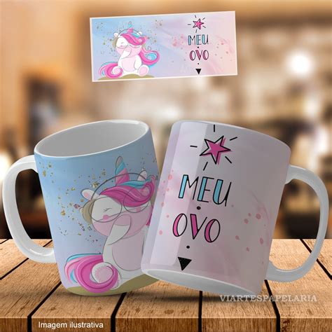 CANECA UNICÓRNIO INDISCRETO 4 Elo7 Produtos Especiais