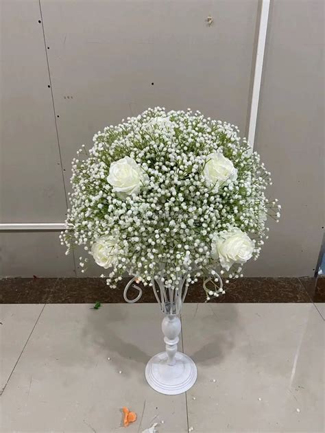 Classic Flower Stand Centerpieces Wedding Event Table Decoration Gold