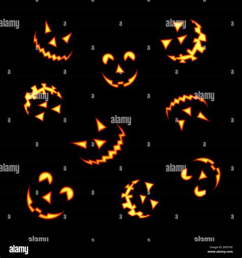 Pumpkin Faces Hi Res Stock Photography And Images Alamy