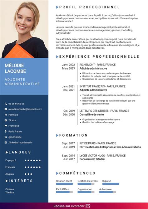 Cv Adjoint Administratif Exemple Et Conseils Guide