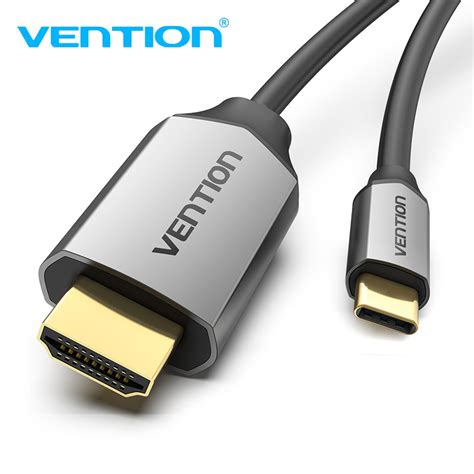 Vention Type C To HDMI Cable 4K HDMI Converter USB C HDMI Cable