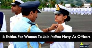 Entries For Women To Join Indian Navy As Officers