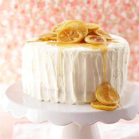 Triple Layer Lemon Cake