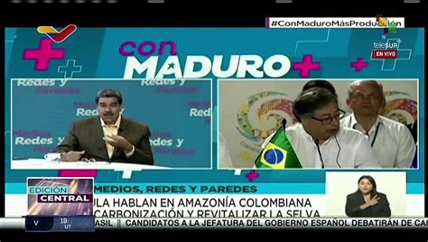 Pdte Nicolas Maduro Se Refiere Al Estado Actual Del Amazonas Y Su