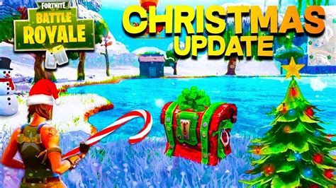 Fortnite Battle Royale Season 2 Christmas Update Youtube