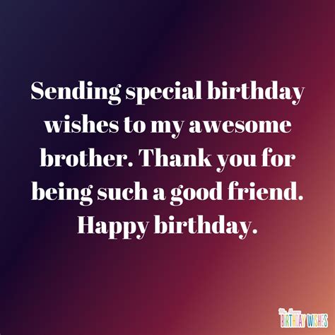 Extensive Collection of Full 4K Birthday Wishes for Brother Images ...