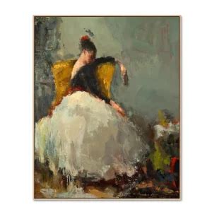 Ballet Dancer Diy Digital Oil Painting Hand Painted Oil Painting