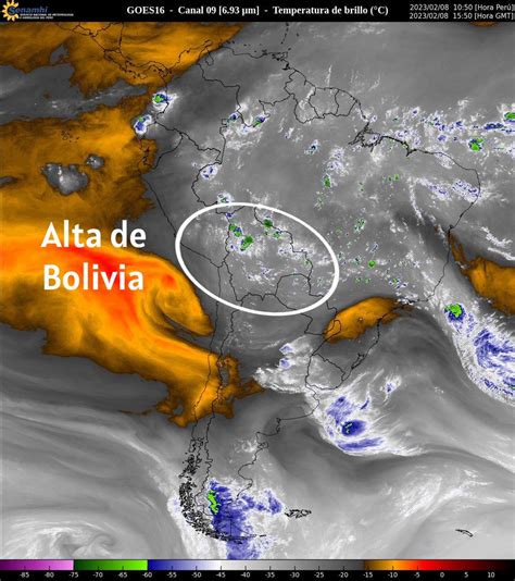 Senamhi on Twitter Infórmate Alta de Bolivia se desarrolla sobre