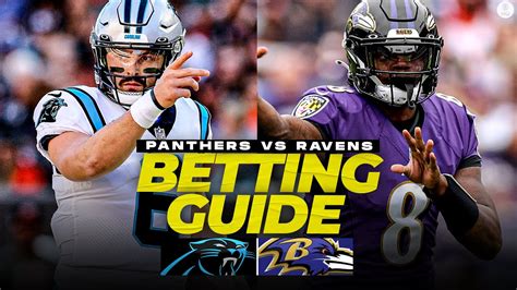 Panthers At Ravens Betting Preview FREE Expert Picks Props NFL Week