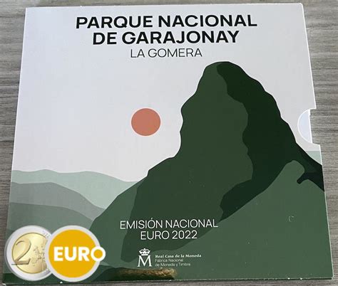 Série euro BU FDC Espagne 2022 3 x 2 euros commémorative