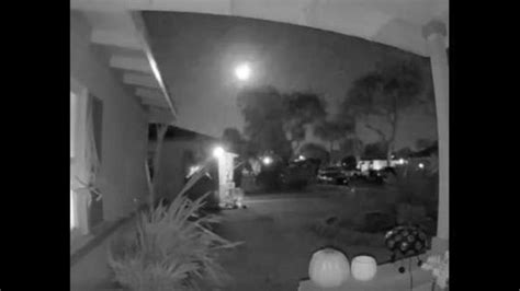 Doorbell Camera Captures Huge Meteor Fireball Over Southern