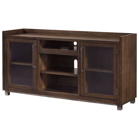 Signature Design By Ashley Starmore W633 68 Modern Rustic Industrial Xl Tv Stand Wayside