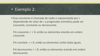 Progress O Aritm Tica No Cotidiano Ppt