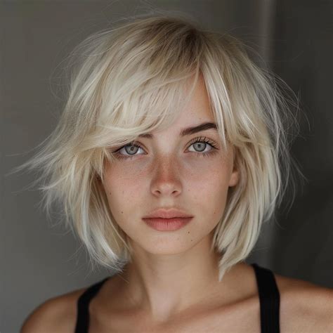 Elegante Und Pflegeleichte Mittellange Bob Frisuren