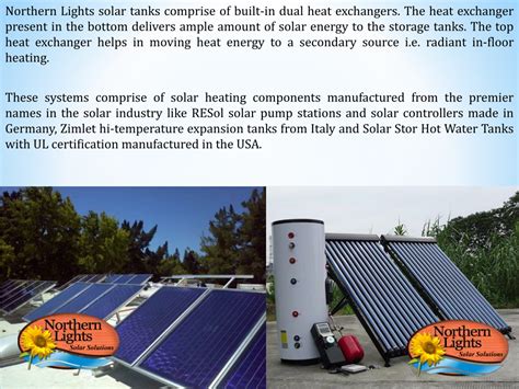 Ppt Solar Water Heating Kits Northern Lights Solar Solutions Powerpoint Presentation Id