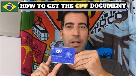 Obtaining Your Cpf Document In Brazil Youtube