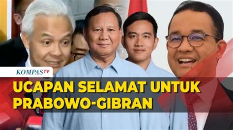 Full Pernyataan Lengkap Anies Cak Imin Dan Ganjar Mahfud Ucap Selamat