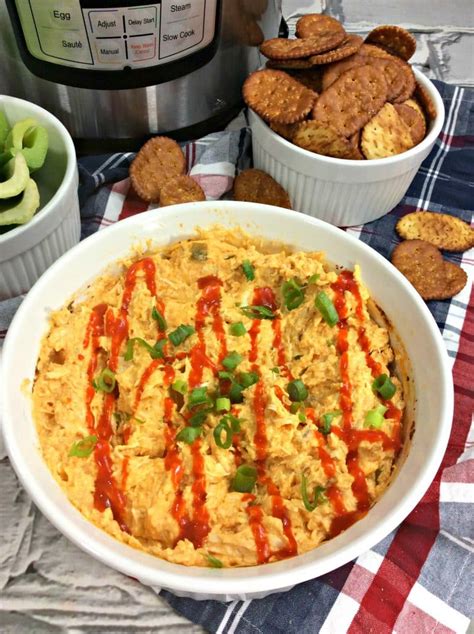 Quick And Easy Instant Pot Buffalo Chicken Dip Recipe Acadiana S