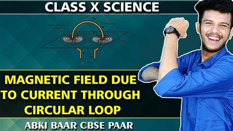Magnetic Field Due To Circular Loop Class 10 Science Chapter 13 Magnetic Effect Of Electric