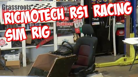 Ricmotech RS1 Racing Sim Rig Build GRM Live Presented By CRC