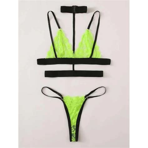 New Product Transparent Three Point Type Sexy Lingerie Underwear Suit Lenceria Sexy Erotic