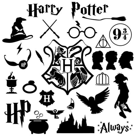 Harry Potter Cricut File Svg Png Dxf Eps Lightboxgoodman