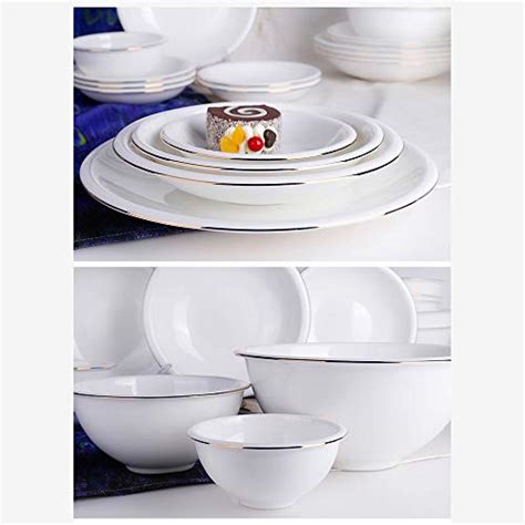 Tanamy Pezzi Set Di Stoviglie Da Cucina In Bone China Piatti