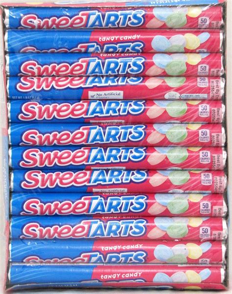 Sweetarts Candy 36 Count Rolls Bulk Box Sweet Tart Sweetart Sweettart