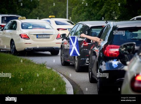 München Bayern Deutschland 14 Juni 2024 Autokasse in München für