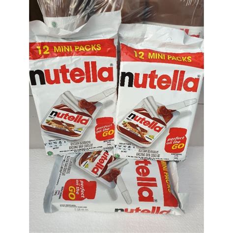 Jual Nutella Coppetta Mini Pack 12x15 G Perfect For On The Go L Olesan