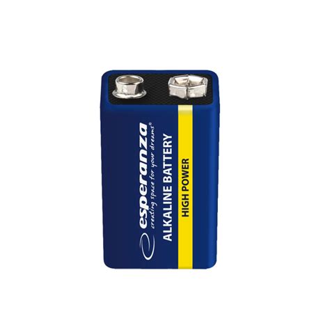 9V batteri | Alkaline Batteri | 6LR61 | PlusLED