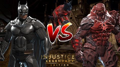 Injustice 2 Batman Vs Atrocitus Hard Youtube