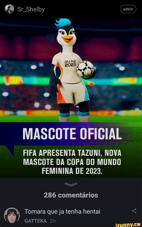 Sr Shelby Aderir I Mascote Oficial Fifa Apresenta Tazuni Nova Mascote