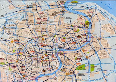 Shanghai Tourist Map