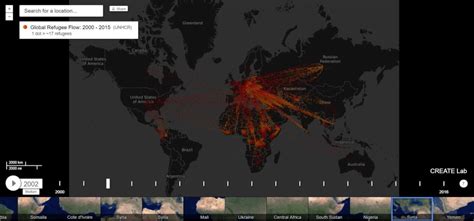 Interactive Map Shows Global Refugee Flows Infomigrants