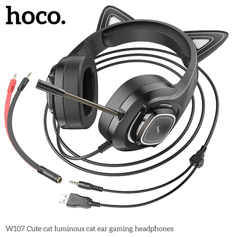 TAI NGHE GAMING HOCO W107 | 9hComputer