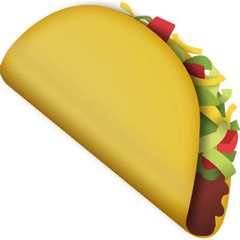 Download Taco Emoji Icon | Emoji Island