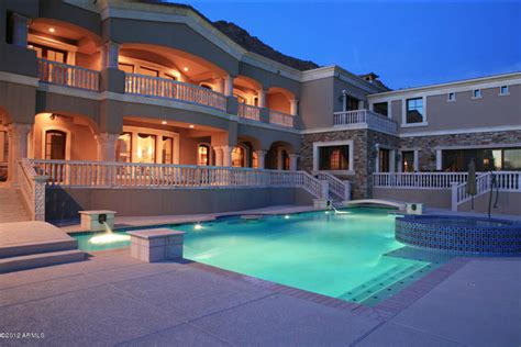 $11.9 Million Newly Listed 21,000 Square Foot Mansion In Phoenix, AZ ...