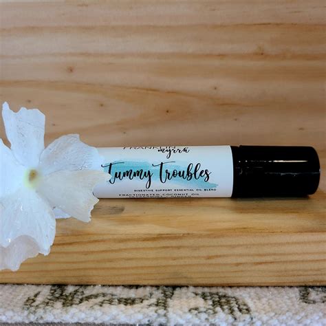 Tummy Troubles Essential Oil Blend Roller Franklin And Myrrh