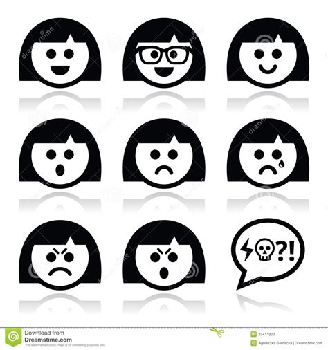Sad Girl Smiley